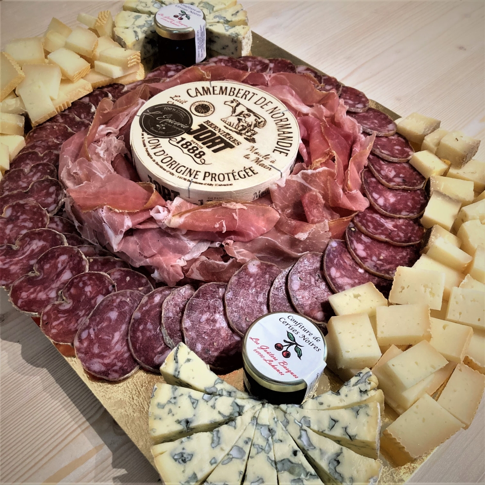 Panier Fromage et Charcuterie - Livraison à domicile